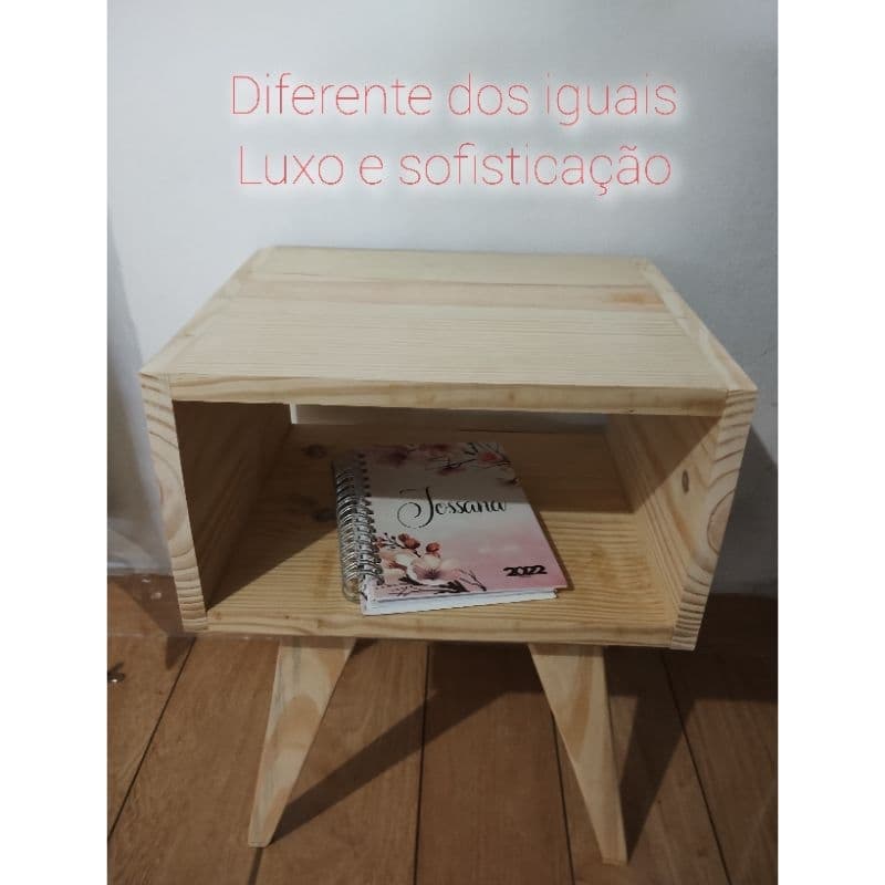 Aparador cabeceira suporte abajur 37x30