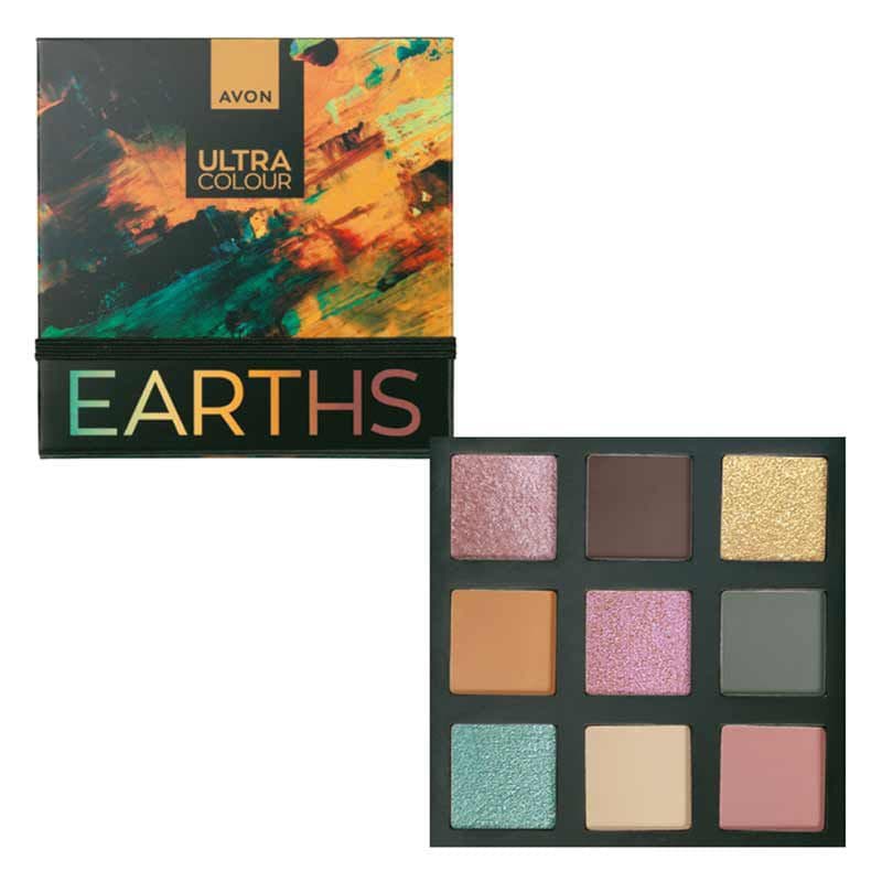 Avon Ultra Color Paleta De Sombras Para Olhos Ultra Color 9 Cores