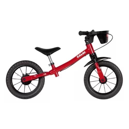 Bicicleta de Equilibrio Caloi Balance Vermelha