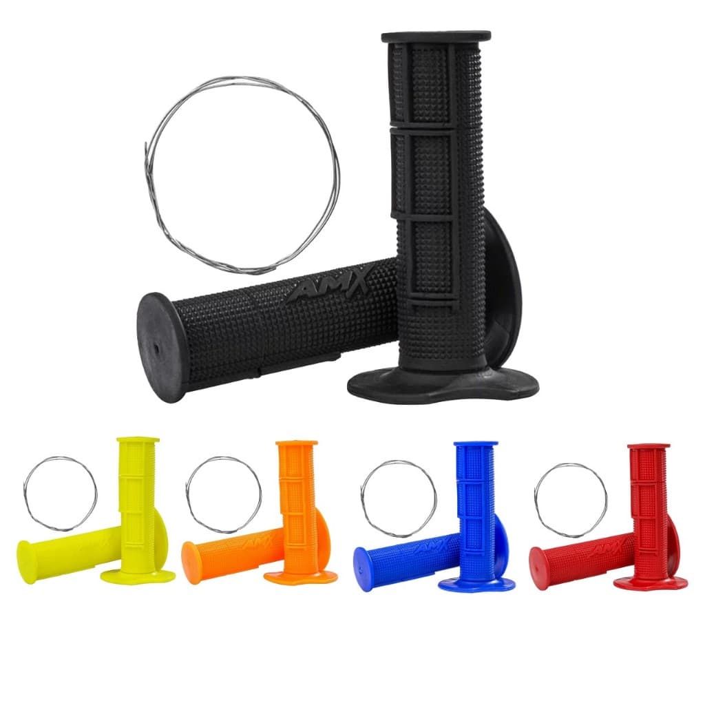 Manopla Amx Pro Punho Luva Moto XR200 Tornado XR300L  XRE300 Lander XTZ CG Fan Titan Sahara