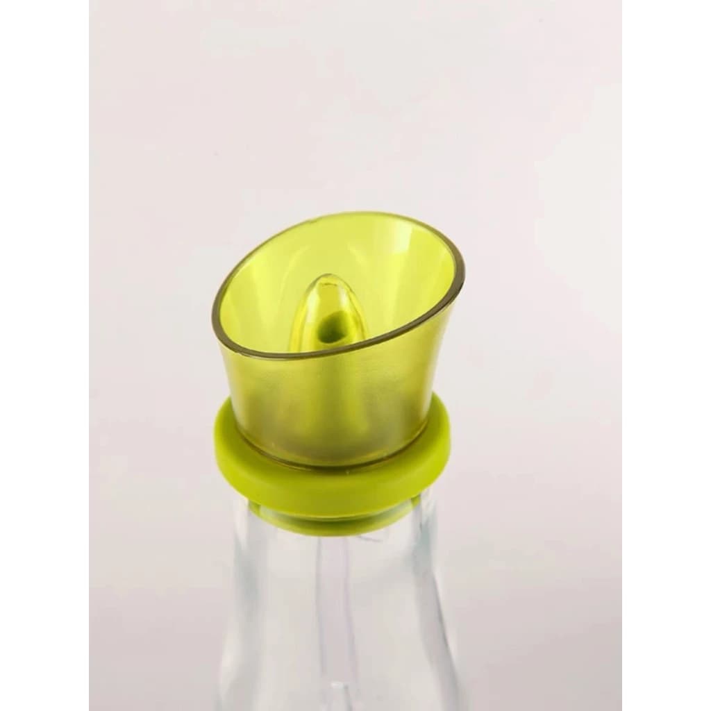 Porta Azeite Óleo Ou Vinagre De Vidro Com Divisoria De Temperos 500ML