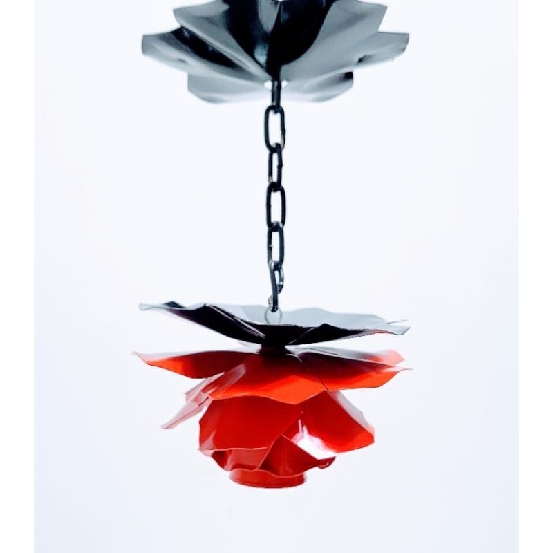 Lustre pendente de flor luminaria