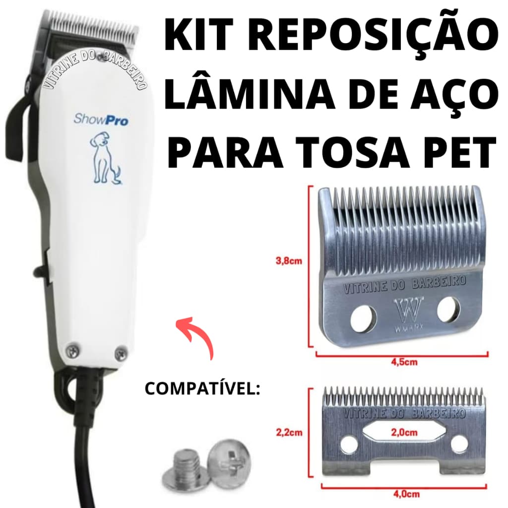 Lâmina Reposição Aço Máquina De Corte Profissional