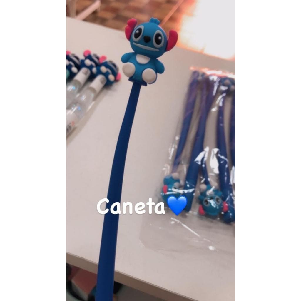 Caneta Divertida Stitch