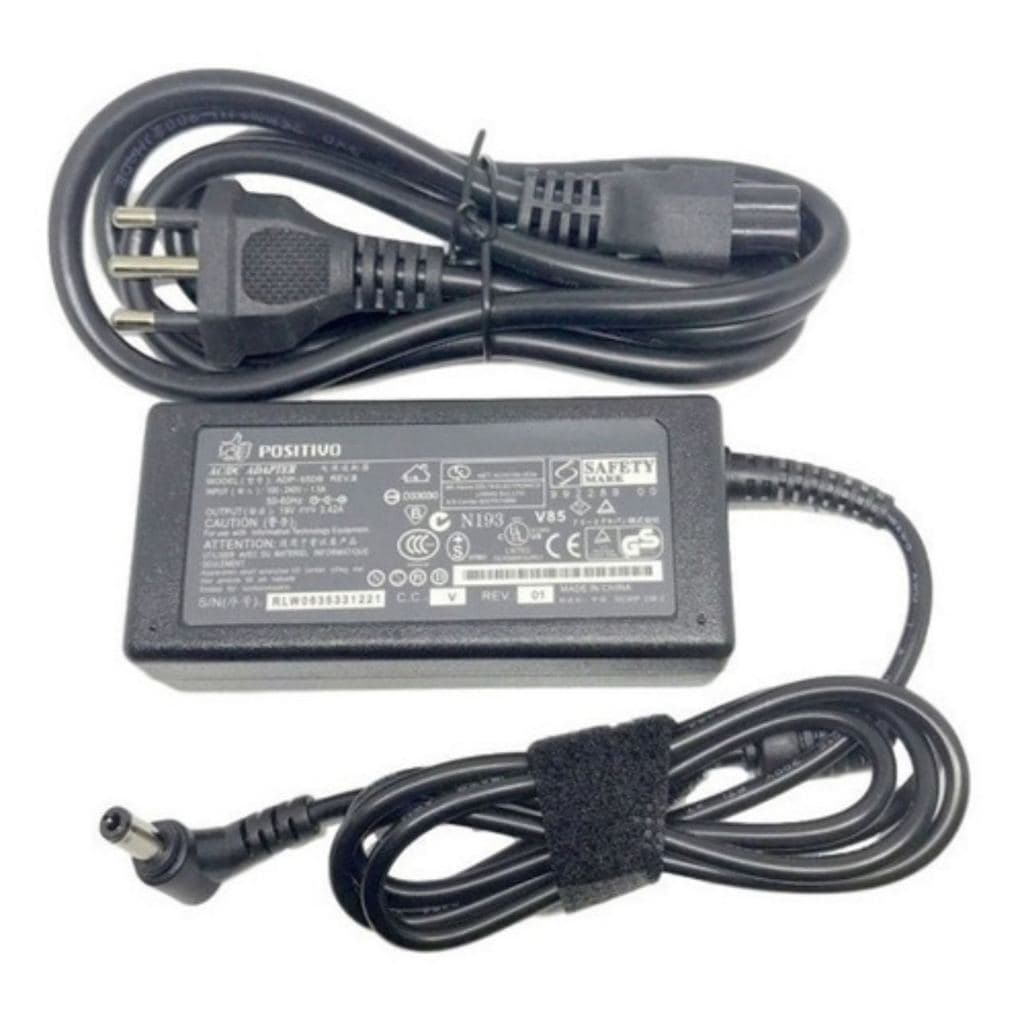 Fonte Carregador Para Notebook Positivo 19V 3.42A 65W AS-02