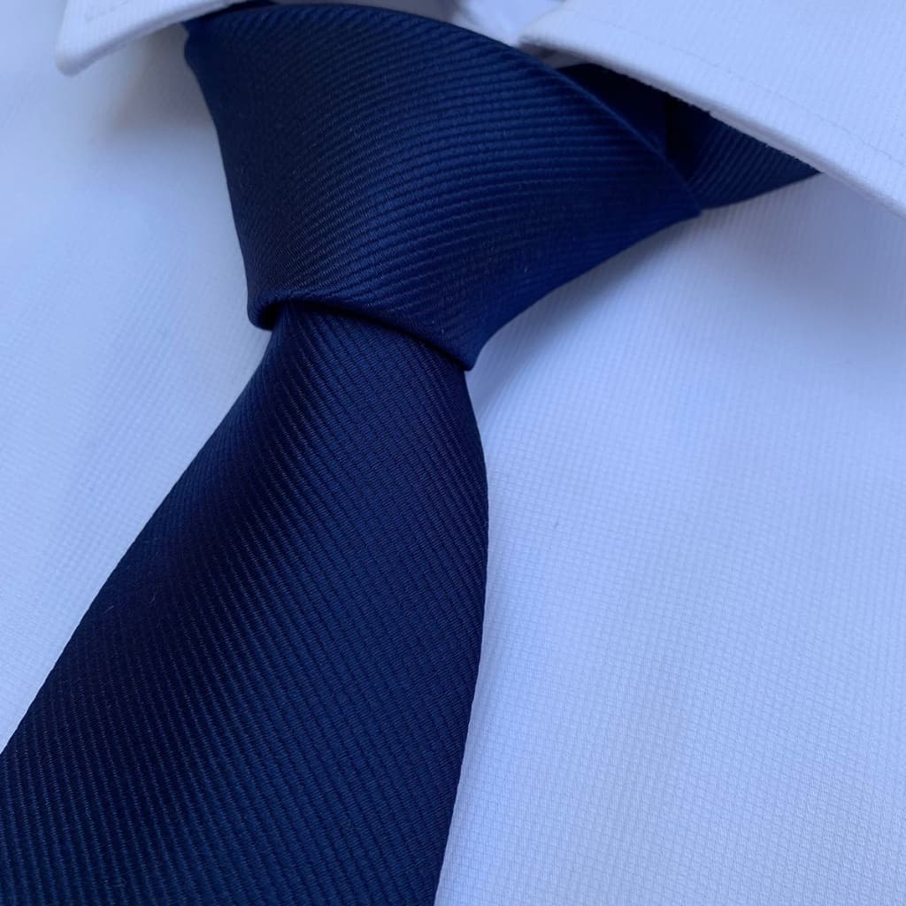 Gravata Azul Marinho Slim e Semi Slim Masculino Social Para Padrinhos de Casamento Noivos