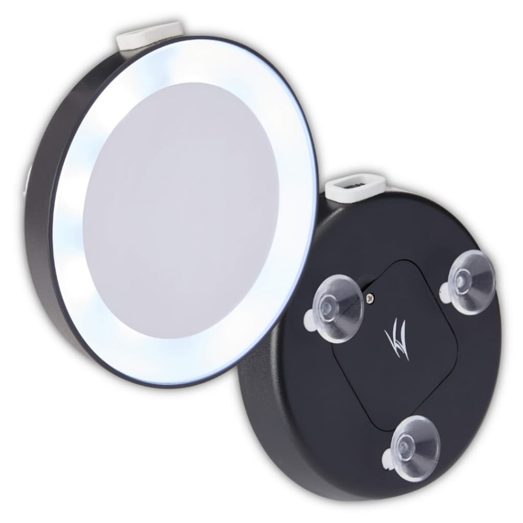 Espelho Led Aumento 15x Zoom com Ventosas Fixadoras Klass Vough