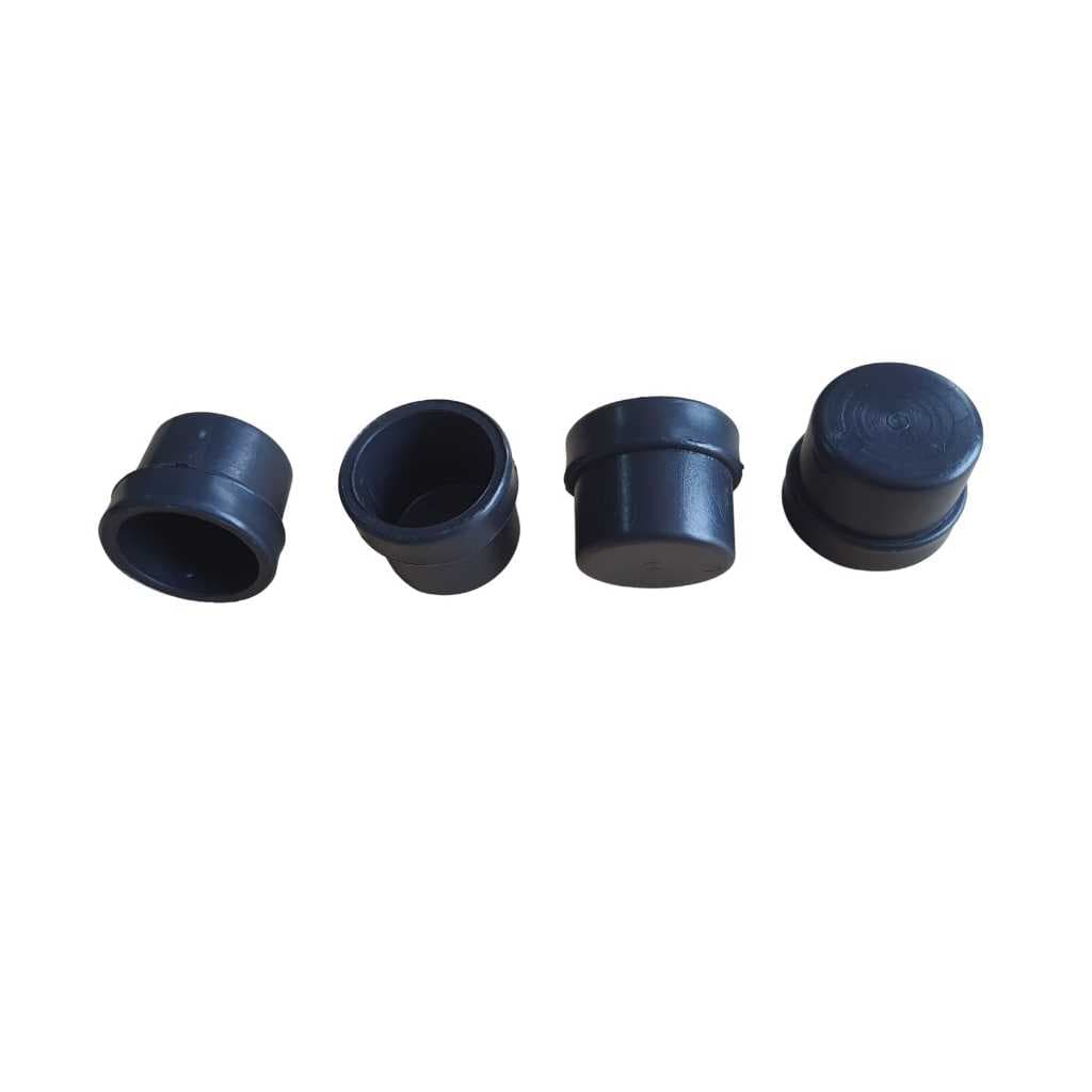 kit com 4 ponteira para varão 28mm sala quarto cozinha