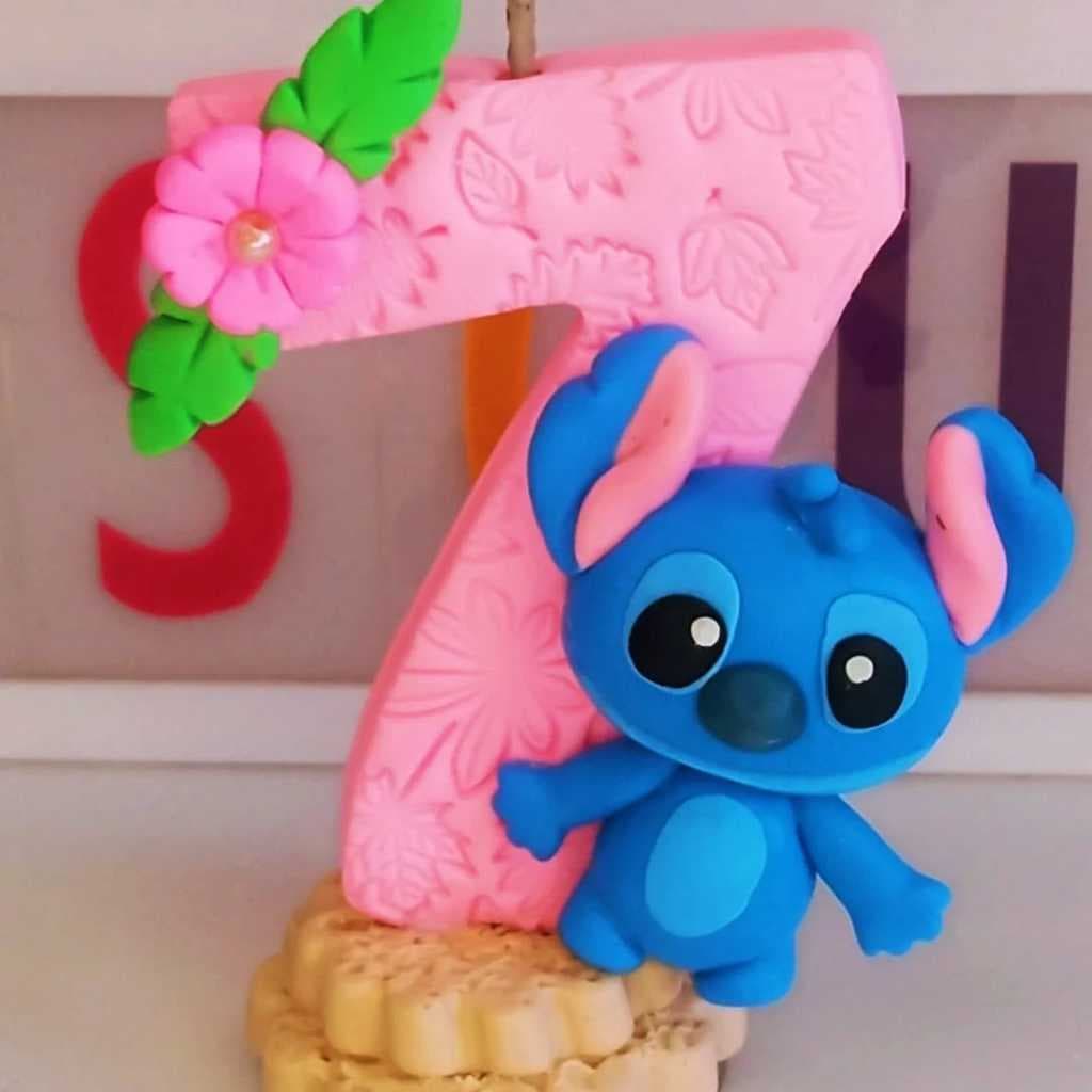 vela personalizada stitch