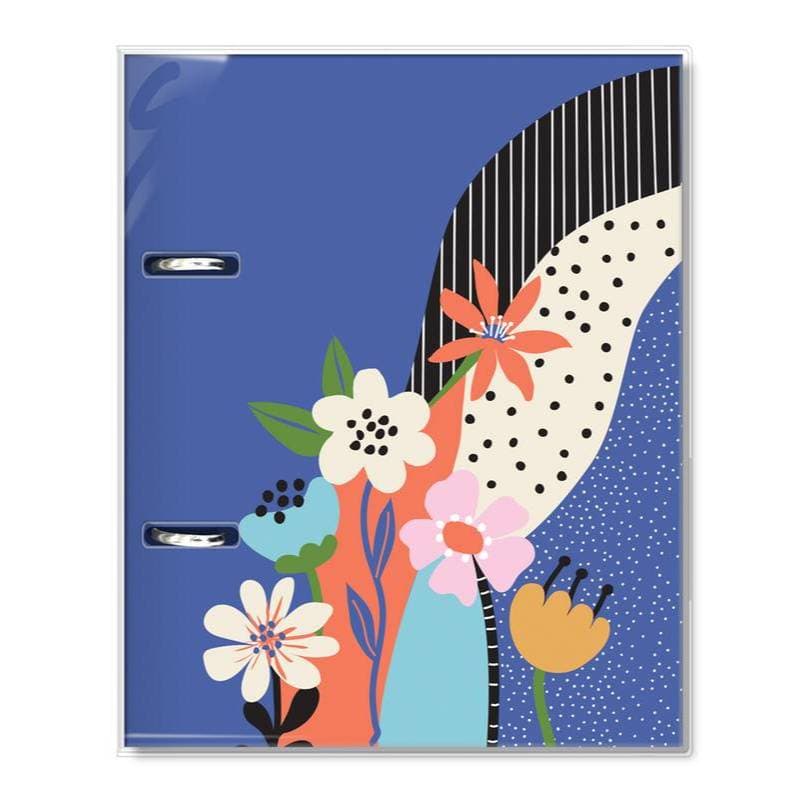 Caderno argolado Fichário Jardim das Cores A5 80 fls