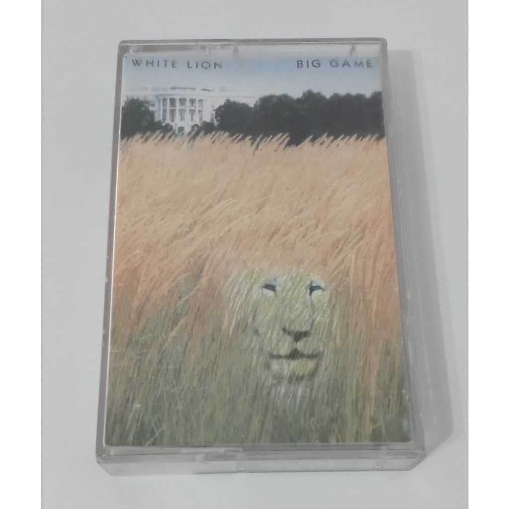 Fita Cassete White Lion - Big Game - K7 Chileno Raro