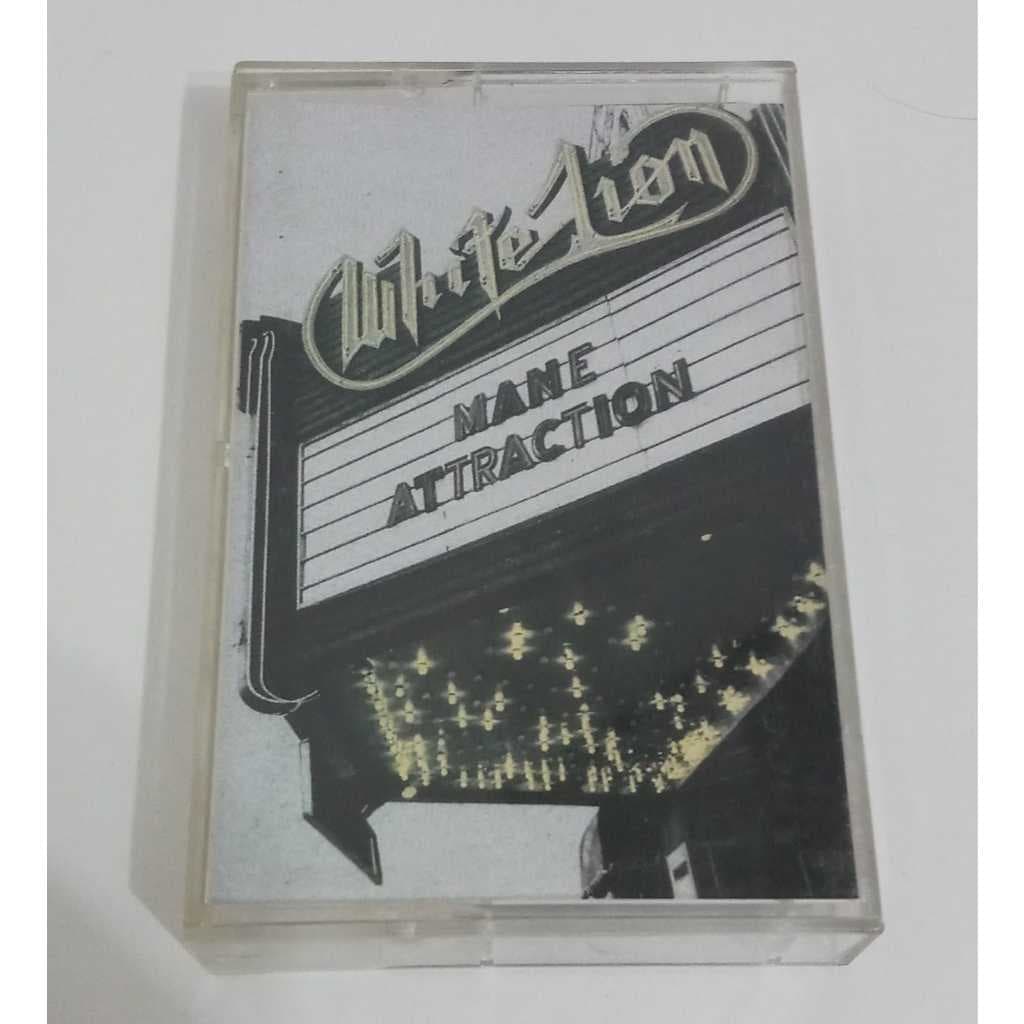 Fita Cassete White Lion - Mane Attraction - K7 Chileno Raro