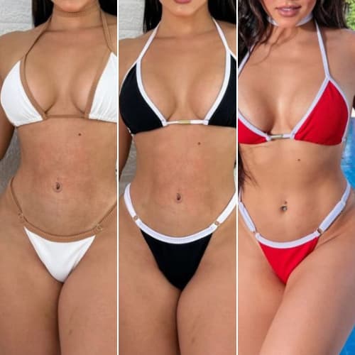 Kit 2 Biquiní feminino para marquinha moda praia