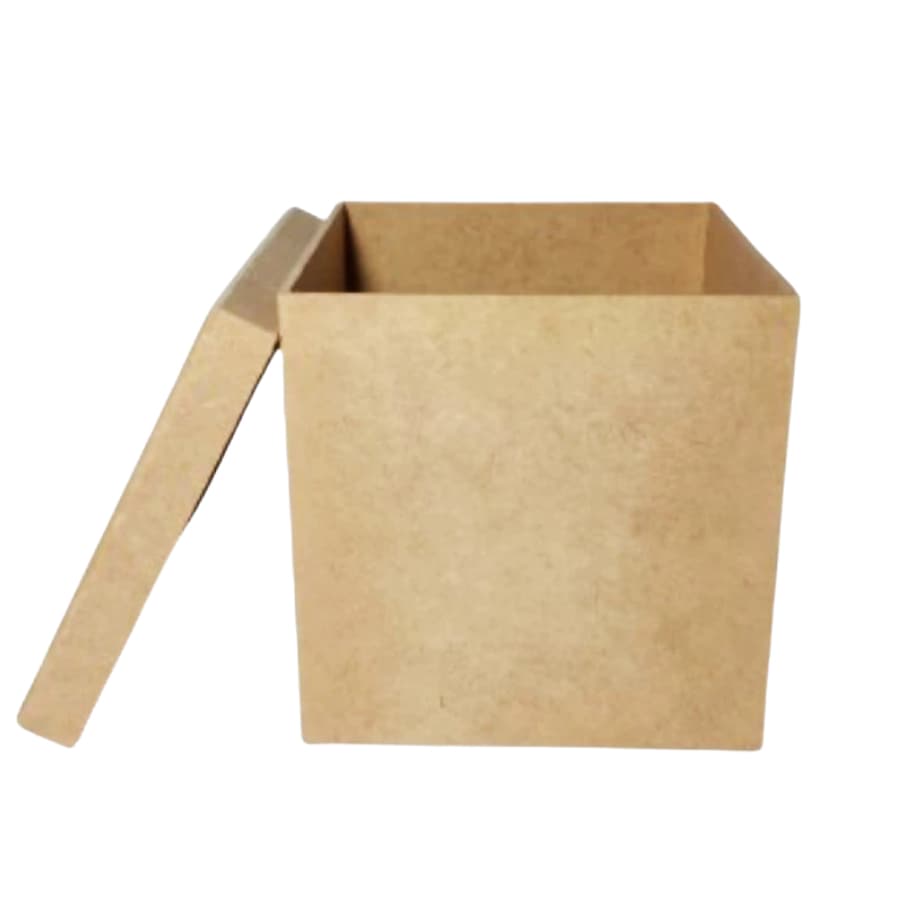 2 UNIDADES da Caixa MDF 12x12x12 - Para Caneca, Lembrancinha, Convite ou Padrinhos