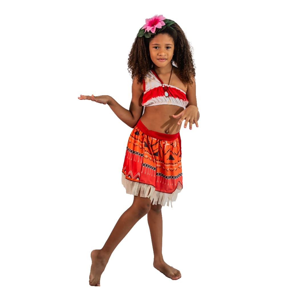 Fantasia Infantil Menina - Moana