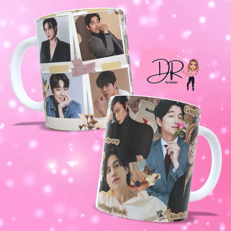 Caneca Personalizada Dorama-Gong Yoo, Lee Dong Wook, Kim Min Kyu e Ahn Hyo-seop-