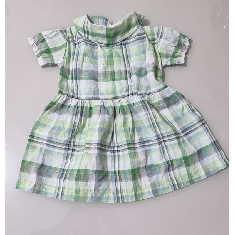 Vestido Xadrez Infantil Menina 3 Anos
