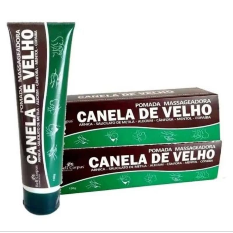 Pomada Massageadora Muscular Canela de Velho BellCorpus150g