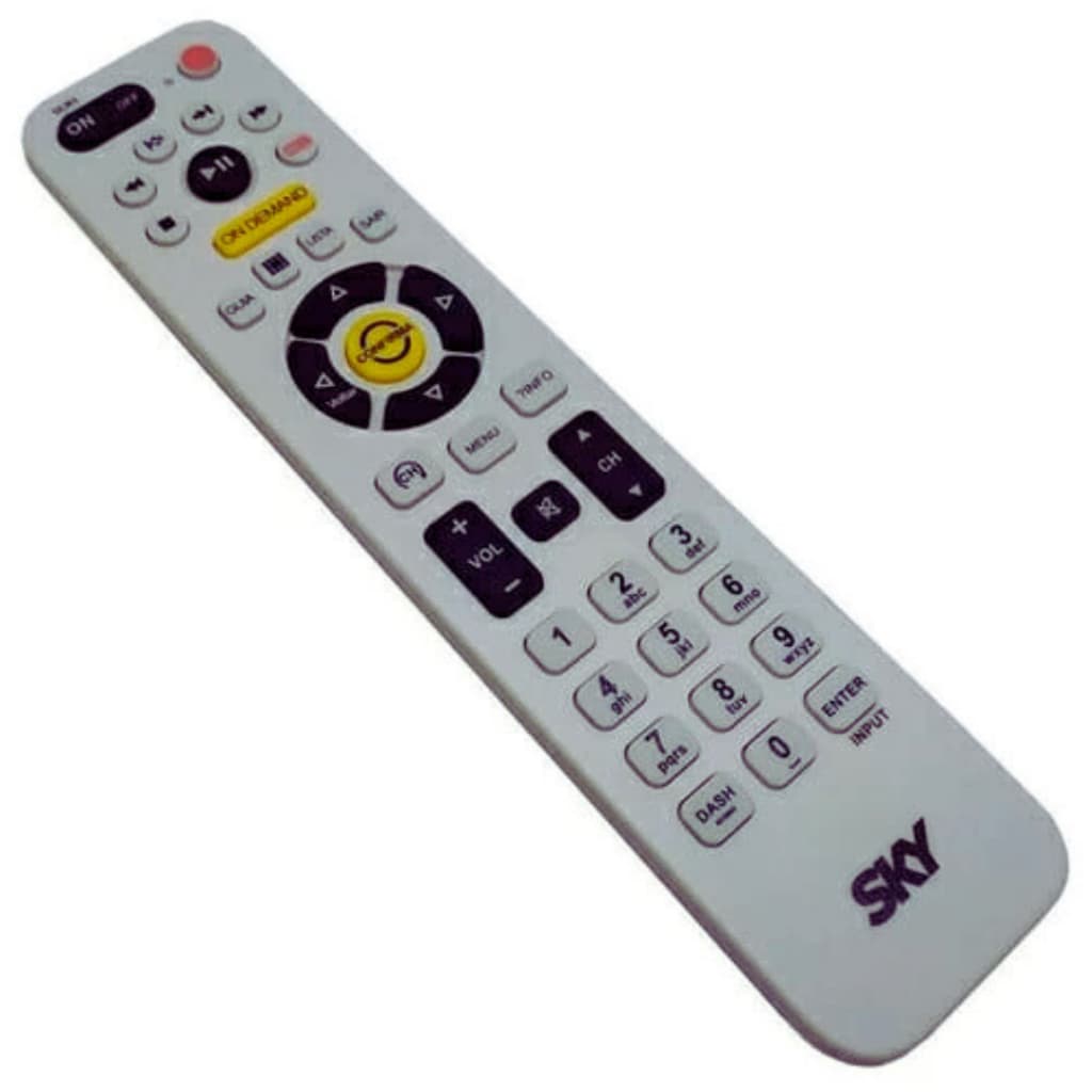 Controle Remoto Universal Compatível com Receptor Sky HDTV Plus