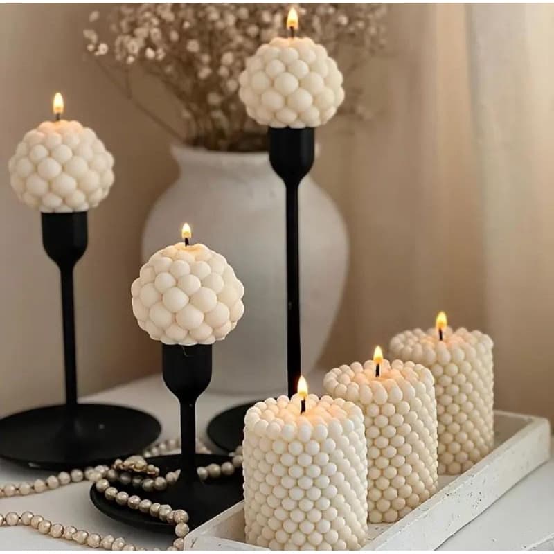 Vela decorativa aromática