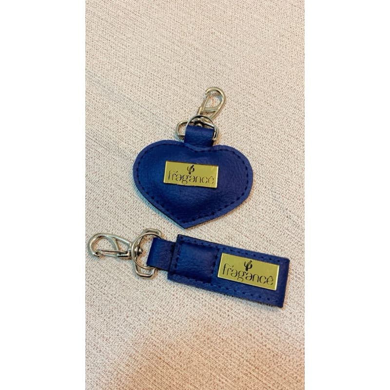 Kit 2 chaveiros Personalizados com Nome Cor Azul