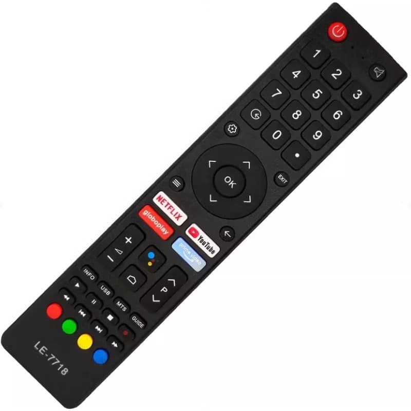 Controle Remoto compatível para Tv Philco Netflix Youtube Globo play