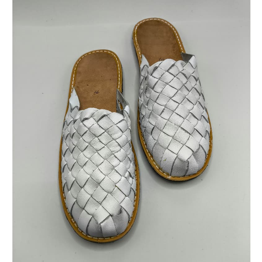 Mabuche de Couro Pantufa em Couro Confort Promoçao