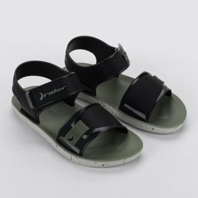 Sandália Papete Infantil Rider Kick Masculina Casual Moderna Versátil Confortável Original