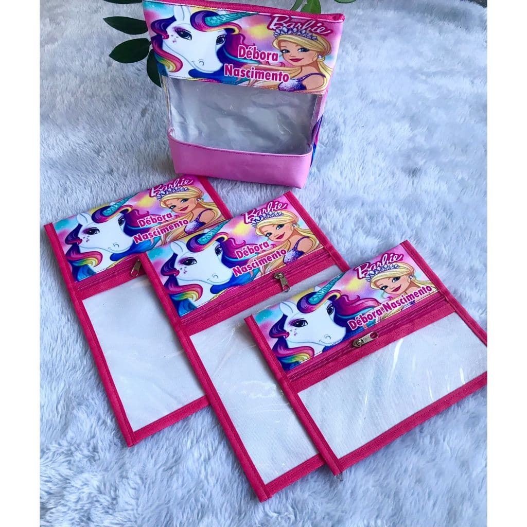 Kit Roupa Limpa e Suja com kit higiene + Necessarie hora do banho