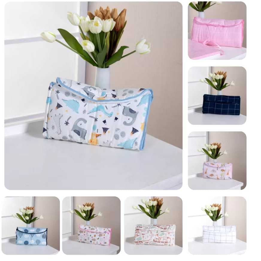 Trocador Portátil Bebê Impermeável Acolchoado Várias Estampas