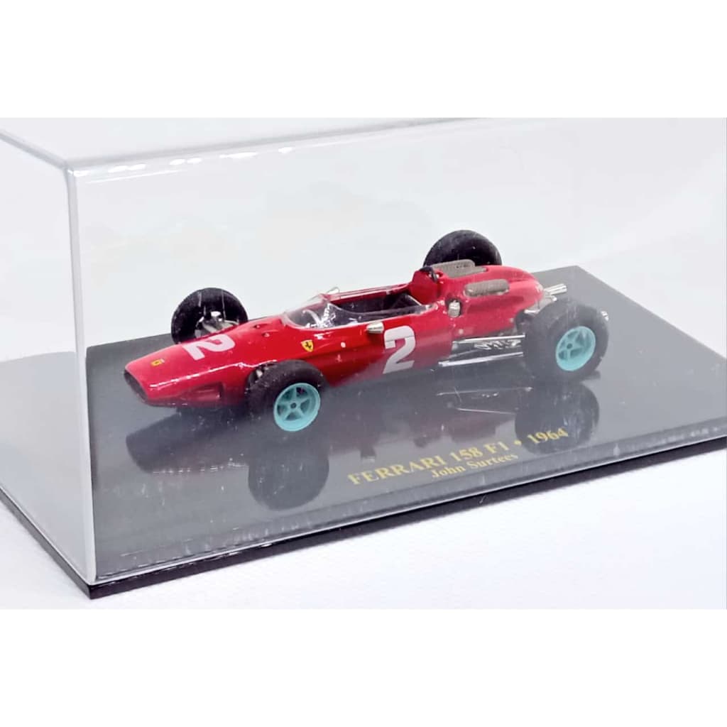 Miniatura Ferrari 158 F1 1964 1:43 metal Diecast colecionável