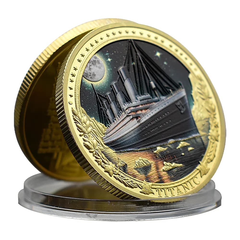 Moeda Comemorativa Titanic 1912  Edição Especial