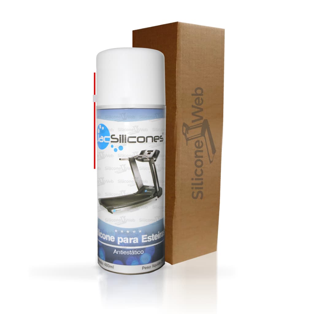 Silicone spray lubrificante para esteira - JAC 480ml