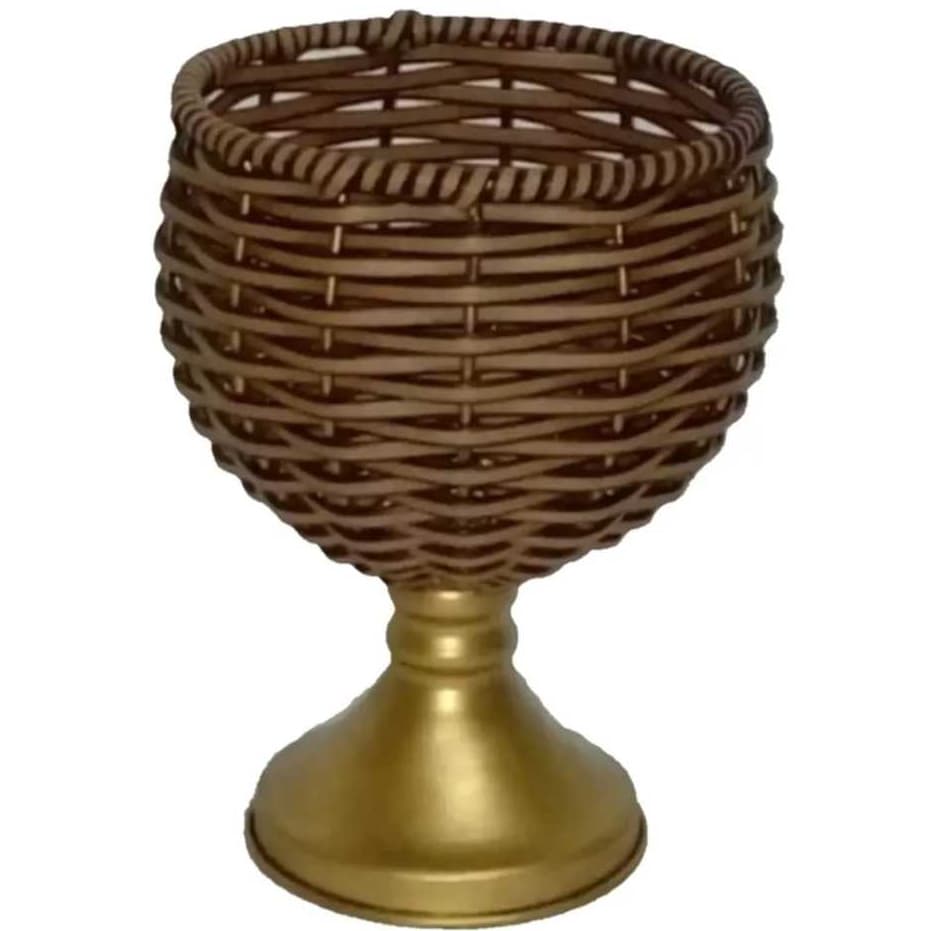 Vaso de mesa tipo Taça junco copo junco