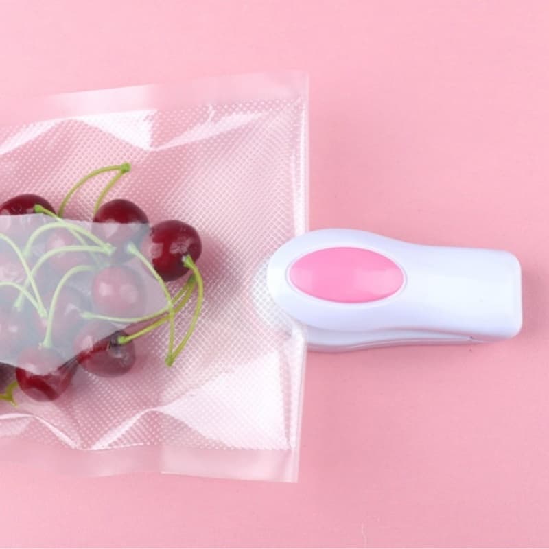 1 Peça Para Cozinha Mini Máquina Seladora Plástico