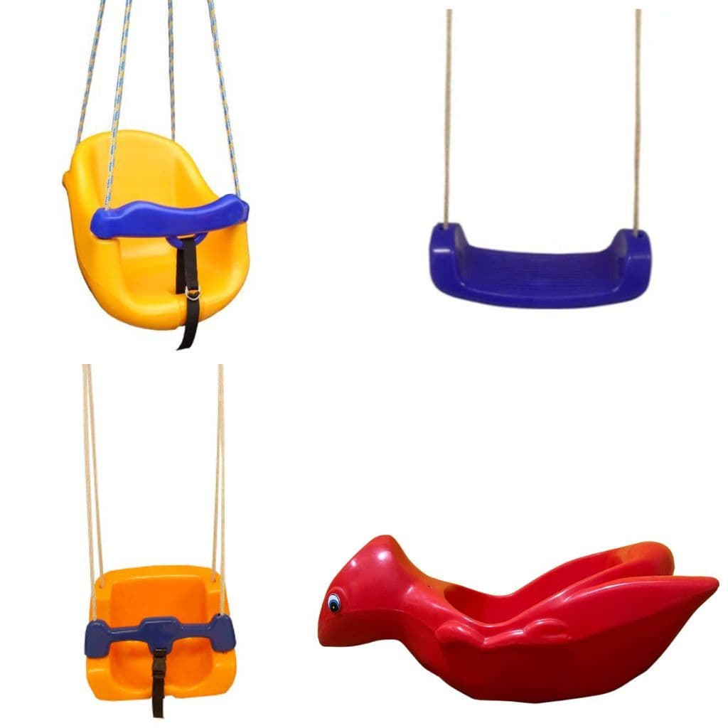 Kit Playground Completo - Balanços Seguros e Divertidos para Toda a Família