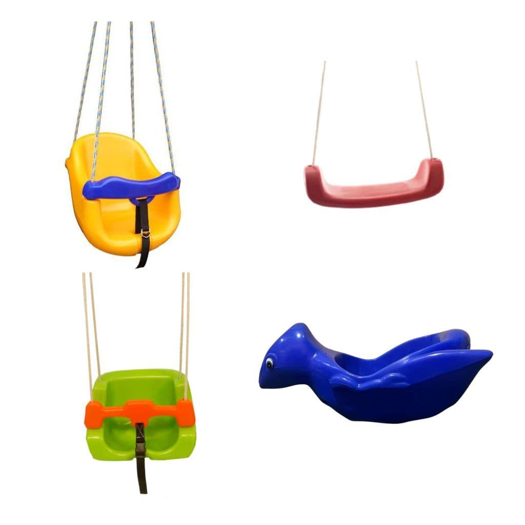 Kit Playground com Balanços Resistentes - Diversão Segura para Crianças e Adultos