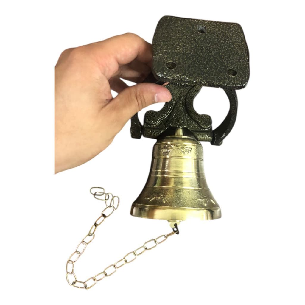 Sino Em Bronze Com suporte parede