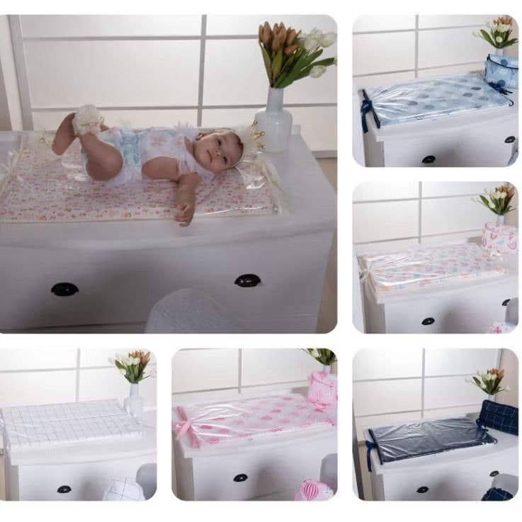 Trocador de Cômoda Plastificado Impermeável