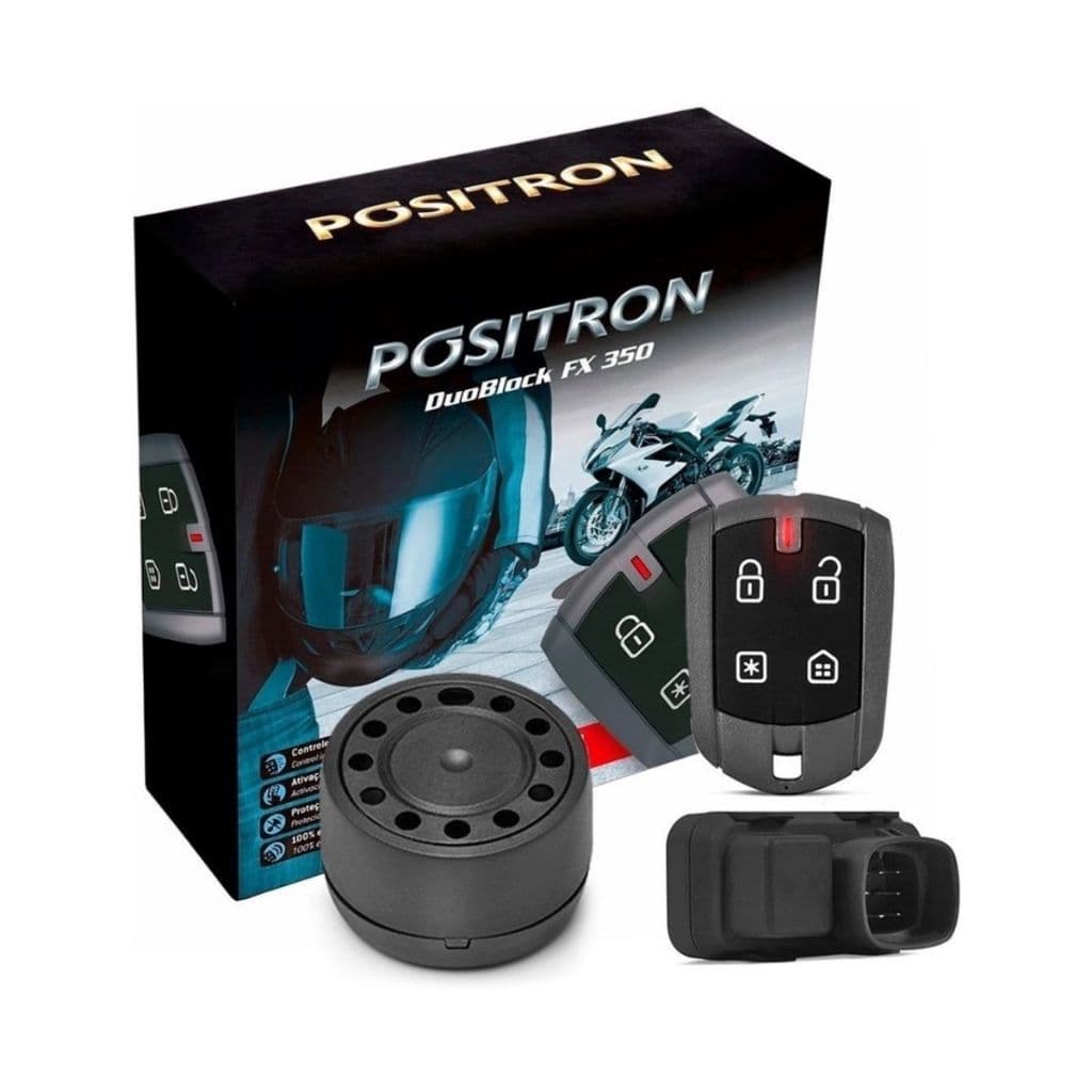 Alarme Moto Pósitron DuoBlock FX 350 G8 Universal Presença
