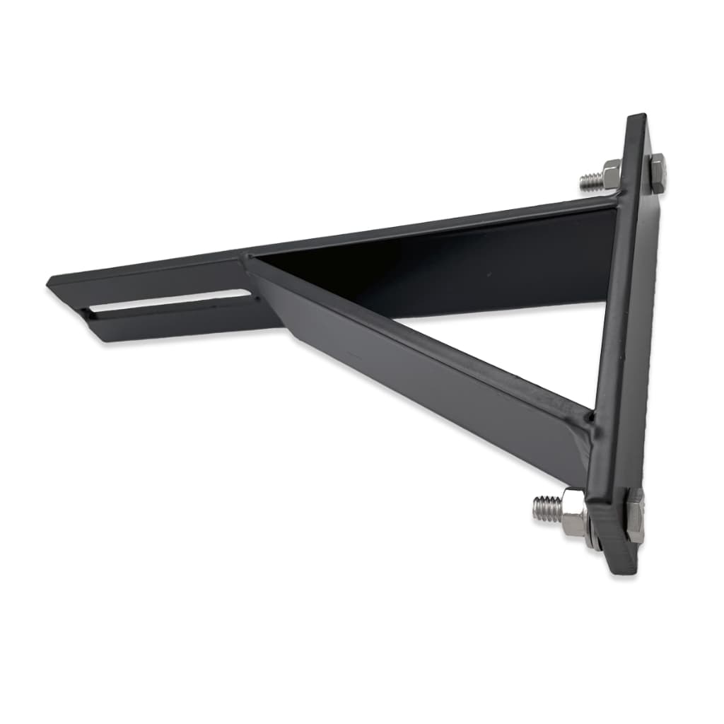 Suporte Motor Portão Basculante Aluminio Preto Universal