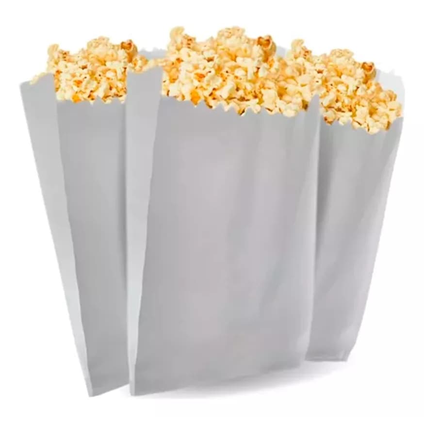 500un Saco Mono 30g Pipoca Liso