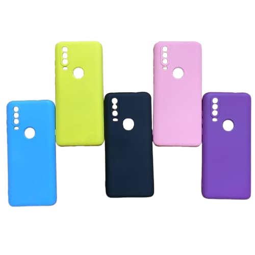 Capinha Capa Compativel Moto P40 Power - Silicone Aveludado