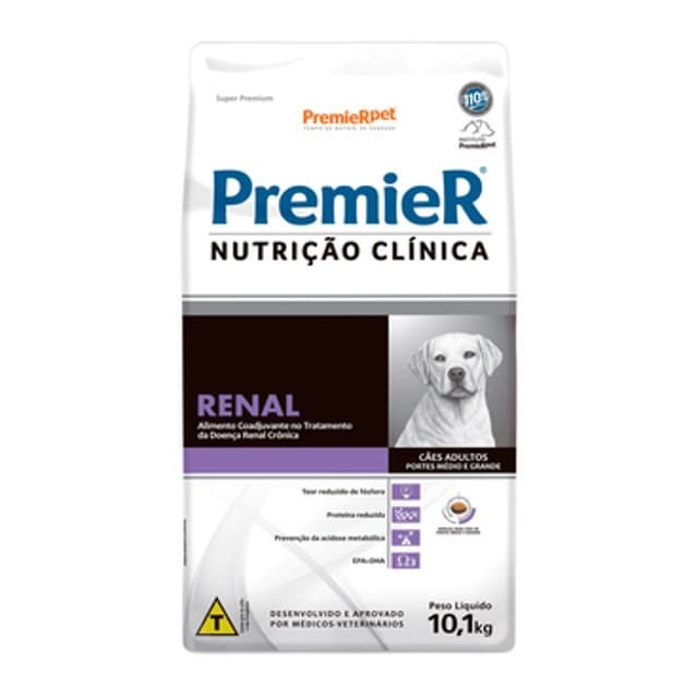 PREMIER NUTR CLIN CAES RENAL MED/GRD PORTE 10,1 KG