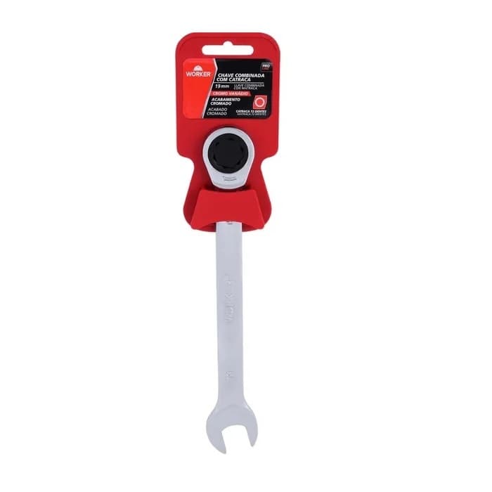 Chave Combinada Catraca 19mm Worker