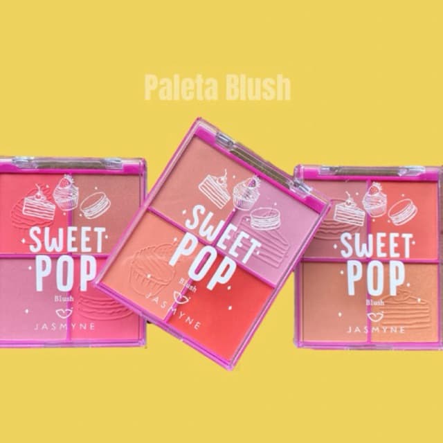 Blush - Paleta de blush - Blush em pó sweet pop