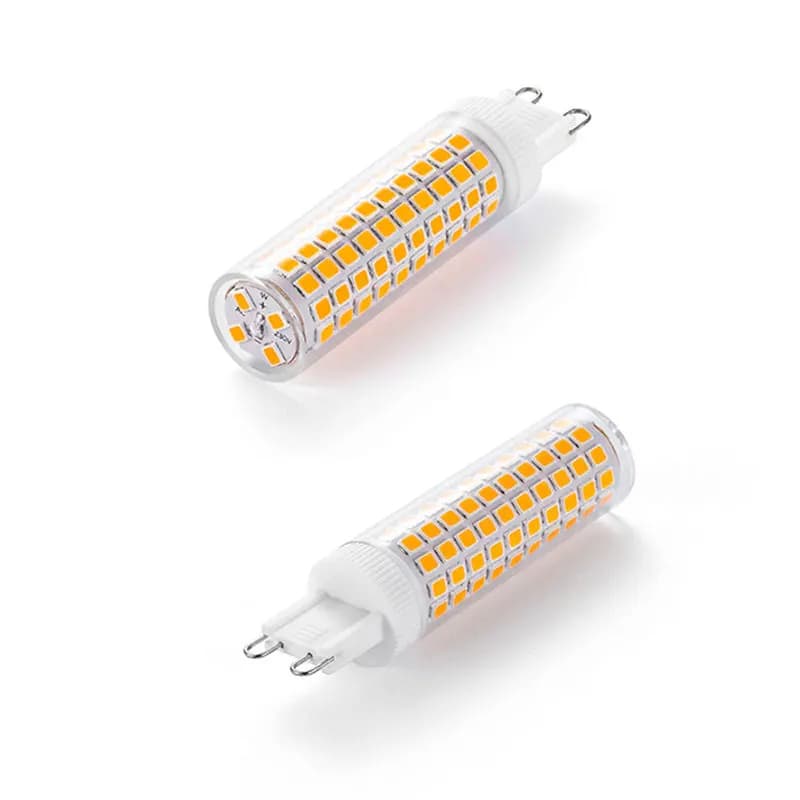 Lampada Led Halopim G9 5W P/ Lustre Arandela branco quente branco frio bivolt Ilumina e decoração Casa Sala
