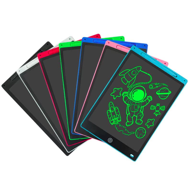 Kit 02 Lousa Mágica Tela Lcd 8.5 Polegadas Infantil De Escrever E Desenhar Tablet