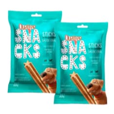 Petisco Quatree Sticks Raças Pequenas Controle de Tártaro e Mau Hálito 60Gr
