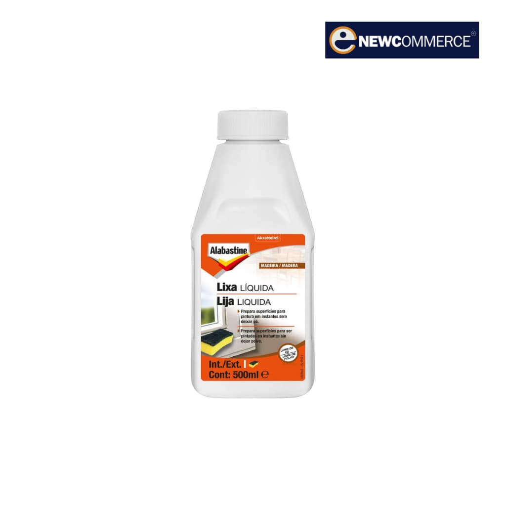 Lixa Líquida Alabastine 500ml P/ Madeiras E Metais